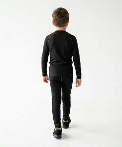 Dětské funkční spodky KEEP CALM černá Bamboo Ultra