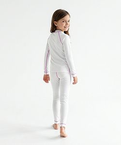 Dětské funkční spodky ŠKLÍBA bílá Bamboo Ultra