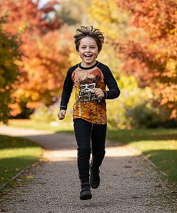 Dětské funkční spodky VIKING černá Bamboo Heavy