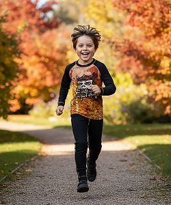 Dětské funkční spodky VIKING černá Bamboo Light New