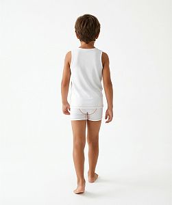Dětské funkční trenýrky HAWAII Kids bílá Bamboo Ultra