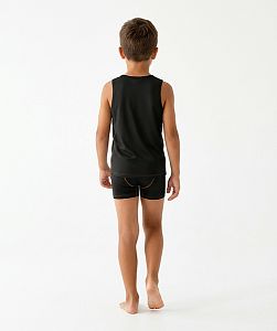 Dětské funkční trenýrky KEEP CALM černá Bamboo Ultra