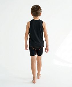 Dětské funkční trenýrky ROBORYBA černá Bamboo Ultra