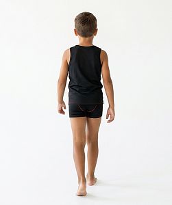 Dětské funkční trenýrky ROBOT černá Bamboo Ultra