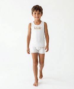 Dětské funkční trenýrky VIKING bílá Bamboo Ultra