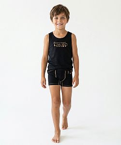 Dětské funkční trenýrky VIKING černá Bamboo Ultra