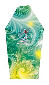 Dětské funkční triko dlouhý rukáv CHAMELEON černá Bamboo Thermo