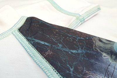 Dětské funkční triko dlouhý rukáv EMILY bílá Bamboo Heavy, 140