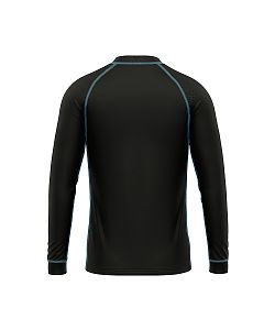 Dětské funkční triko dlouhý rukáv EMILY černá Bamboo Heavy, 150