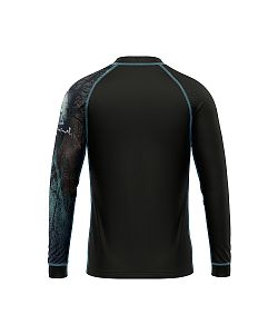 Dětské funkční triko dlouhý rukáv EMILY černá Bamboo Thermo
