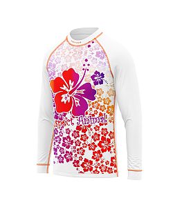 Dětské funkční triko dlouhý rukáv HAWAII Kids bílá Bamboo Ultra