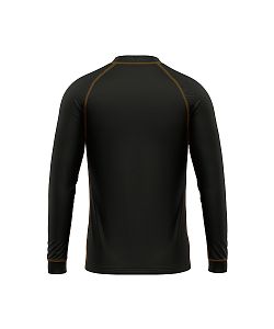 Dětské funkční triko dlouhý rukáv KEEP CALM černá Bamboo Ultra