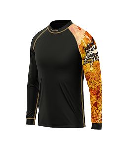 Dětské funkční triko dlouhý rukáv VIKING černá Bamboo Thermo