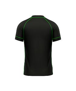 Dětské funkční triko krátký rukáv ALIEN černá Bamboo Ultra