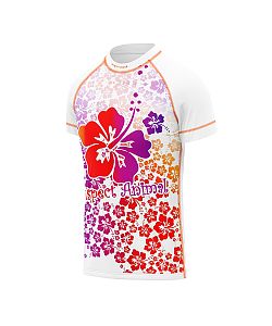 Dětské funkční triko krátký rukáv HAWAII Kids bílá Bamboo Ultra