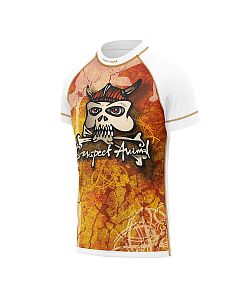 Dětské funkční triko krátký rukáv VIKING bílá Bamboo Heavy