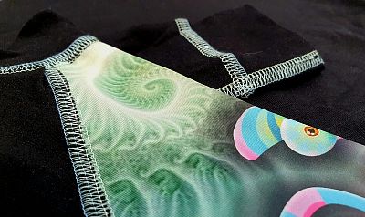 Dětské funkční triko se zipem CHAMELEON černá Bamboo Thermo
