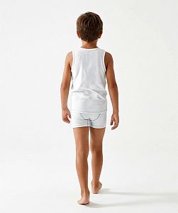 Dětský funkční nátělník EMILY bílá Bamboo Ultra
