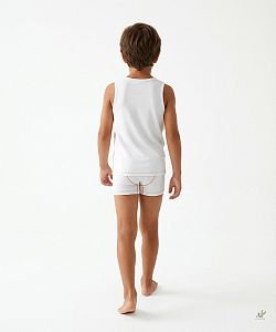 Dětský funkční nátělník HAWAII Kids bílá Bamboo Ultra