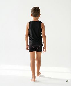 Dětský funkční nátělník HAWAII Kids černá Bamboo Ultra