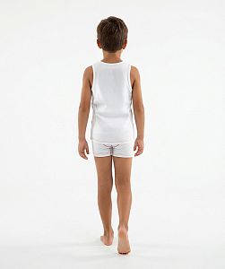 Dětský funkční nátělník JEDNOROŽEC bílá Bamboo Ultra