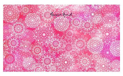 Funkční sportovní čepice PINK MANDALA
