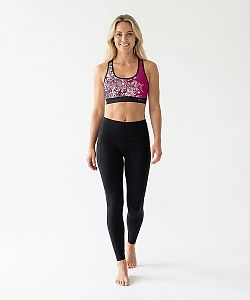 Funkční sportovní podprsenka LADY vínová