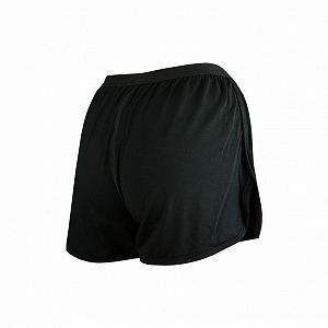 Funkční sportovní volné šortky Yoga černá