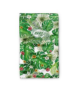 Multifunkční šátek TROPICAL bílá