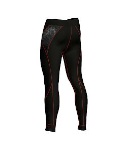 Pánské funkční spodky dlouhé ADVENTURE černá Bamboo Thermo