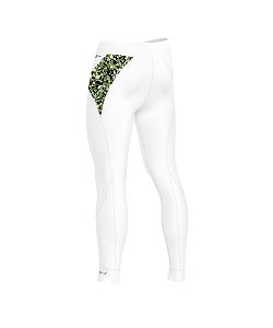Pánské funkční spodky dlouhé CAMO bílá Bamboo Thermo