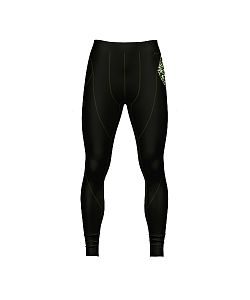Pánské funkční spodky dlouhé CAMO černá Bamboo Thermo