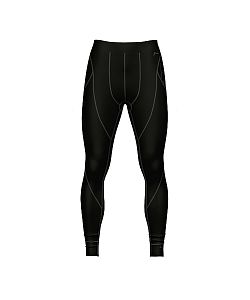 Pánské funkční spodky dlouhé CYCLE černá Bamboo Thermo