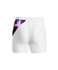 Pánské funkční trenýrky SPACE MAN bílá Bamboo Ultra