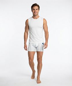 Pánské funkční trenýrky WOLF bílá Bamboo Ultra