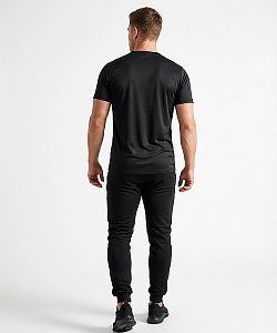 Pánské funkční tričko BASIC krátký rukáv černá Bamboo Technical