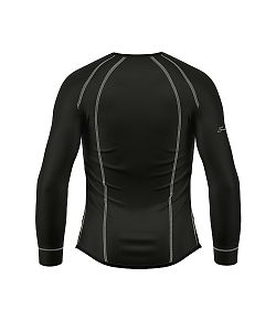 Pánské funkční triko dlouhý rukáv GRAY Bamboo Thermo