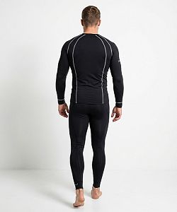 Pánské funkční triko dlouhý rukáv GRAY Bamboo Thermo