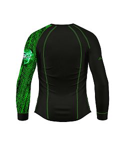 Pánské funkční triko dlouhý rukáv MATRIX černá Bamboo Thermo