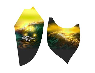 Pánské funkční triko dlouhý rukáv WAVE černá Bamboo Ultra