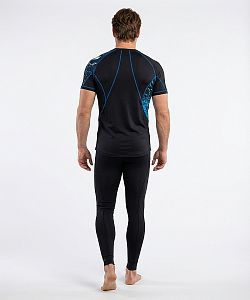Pánské funkční triko krátký rukáv ARCHITECT černá Bamboo Ultra