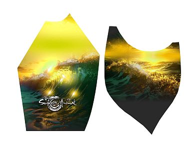 Pánské funkční triko krátký rukáv WAVE bílá Bamboo Ultra