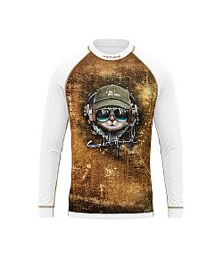Set dětského funkčního prádla KEEP CALM bílá Bamboo Ultra