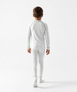 Set dětského funkčního prádla ROBOPES bílá Bamboo Light New