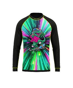 Set dětského funkčního prádla T-REX černá Bamboo Ultra