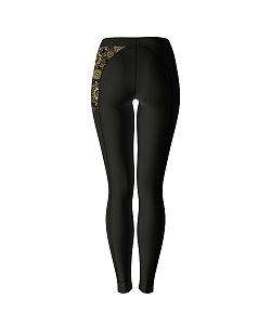 VÝPRODEJ - Dámské funkční spodky dlouhé GOLDEN EYE černá Bamboo Light New, XS