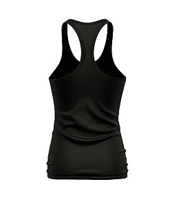 VÝPRODEJ - Dámské funkční sportovní TÍLKO černá Bamboo Ultra CLASSIC, XS