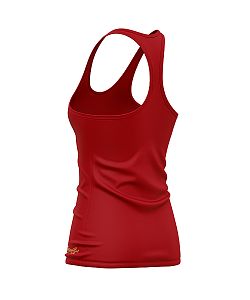 VÝPRODEJ - Dámské funkční sportovní TÍLKO červená Bamboo Ultra CLASSIC, S, L