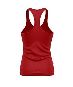 VÝPRODEJ - Dámské funkční sportovní TÍLKO červená Bamboo Ultra CLASSIC, S, L