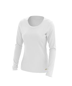 VÝPRODEJ - Dámské funkční tričko SPORTY dlouhý rukáv BÍLÁ Bamboo Ultra CLASSIC, M